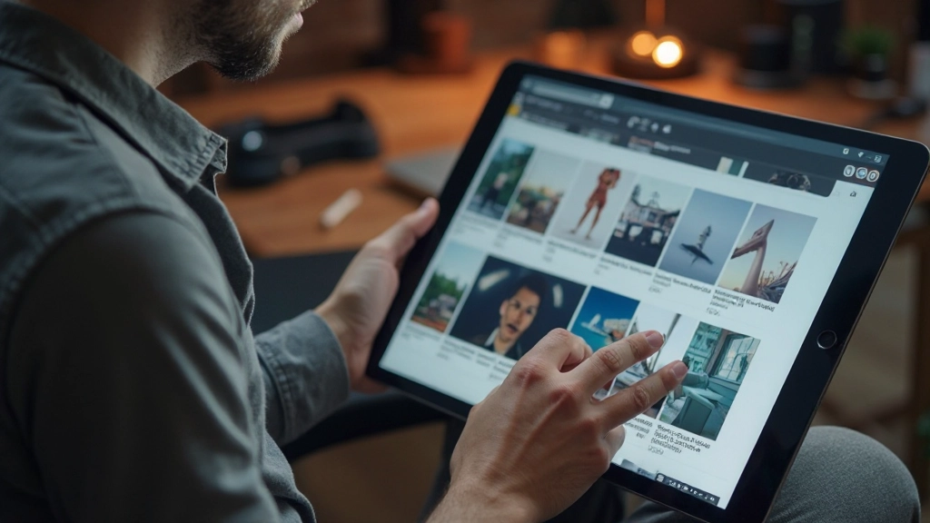 Complexe magazine-layout met asymmetrische grid-secties, multi-kolommen design op desktop