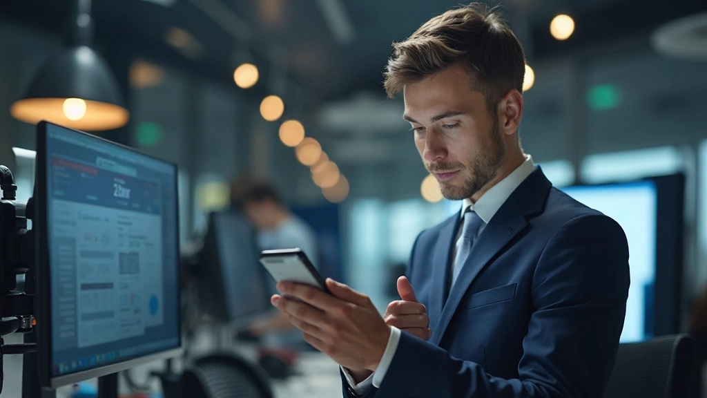 Touch-friendly interface design demonstratie op smartphone