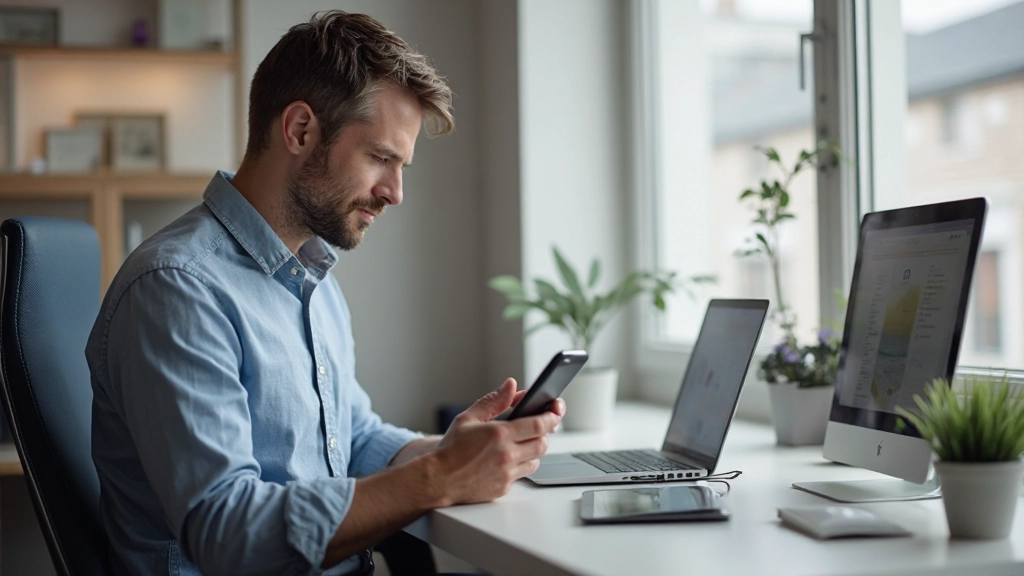 Responsive webdesign afbeeldingen op verschillende apparaten zoals smartphone, tablet en desktop met optimale laadtijden